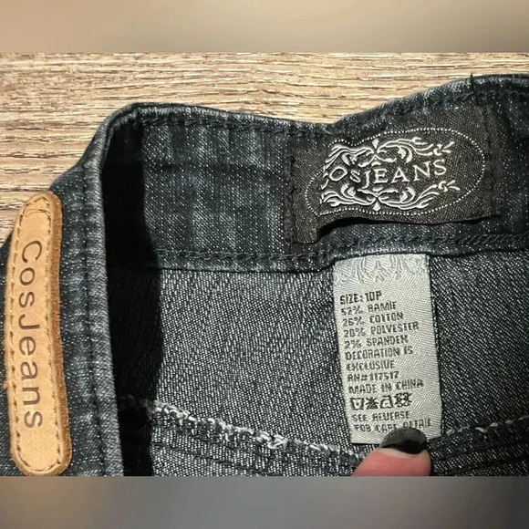 EUC COS embroidered jeans size 10 petite - Picture 4 of 4